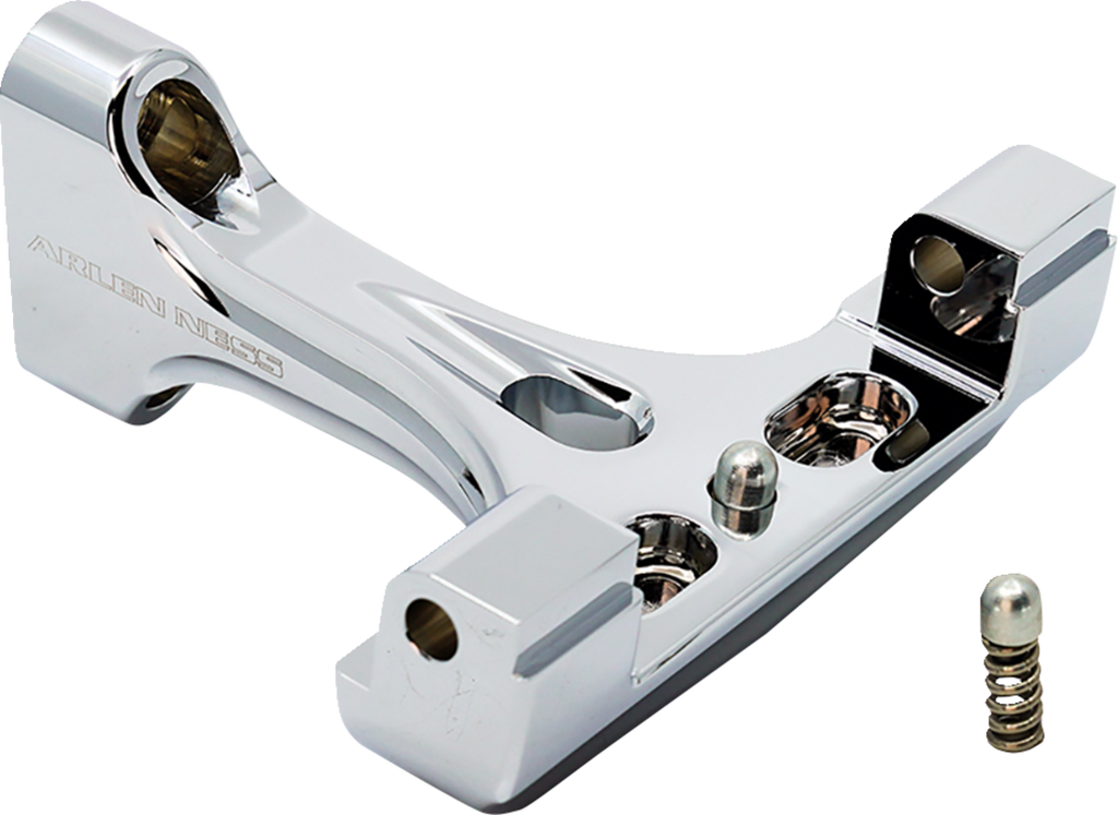 ARLEN NESS Forged Passenger Floorboard Mounts - Chrome 410-034