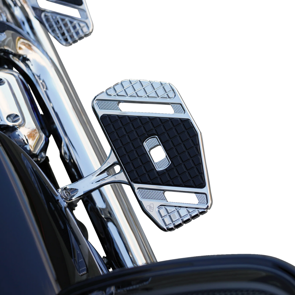 ARLEN NESS Forged Passenger Floorboard Mounts - Chrome 410-034