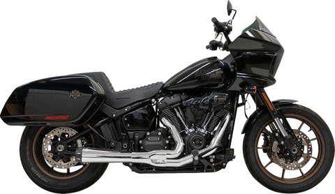 BASSANI XHAUST 2-into-1 Road Rage Exhaust System - 49-State - Chrome 1S81RE