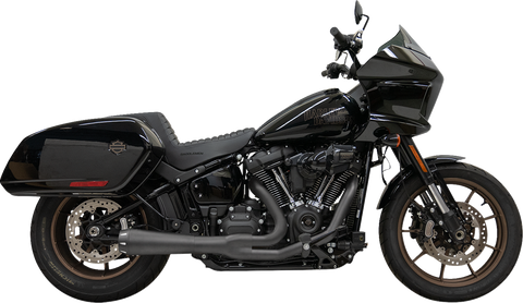 BASSANI XHAUST 2-into-1 Road Rage Exhaust System - 49-State - Black 1S81RBE