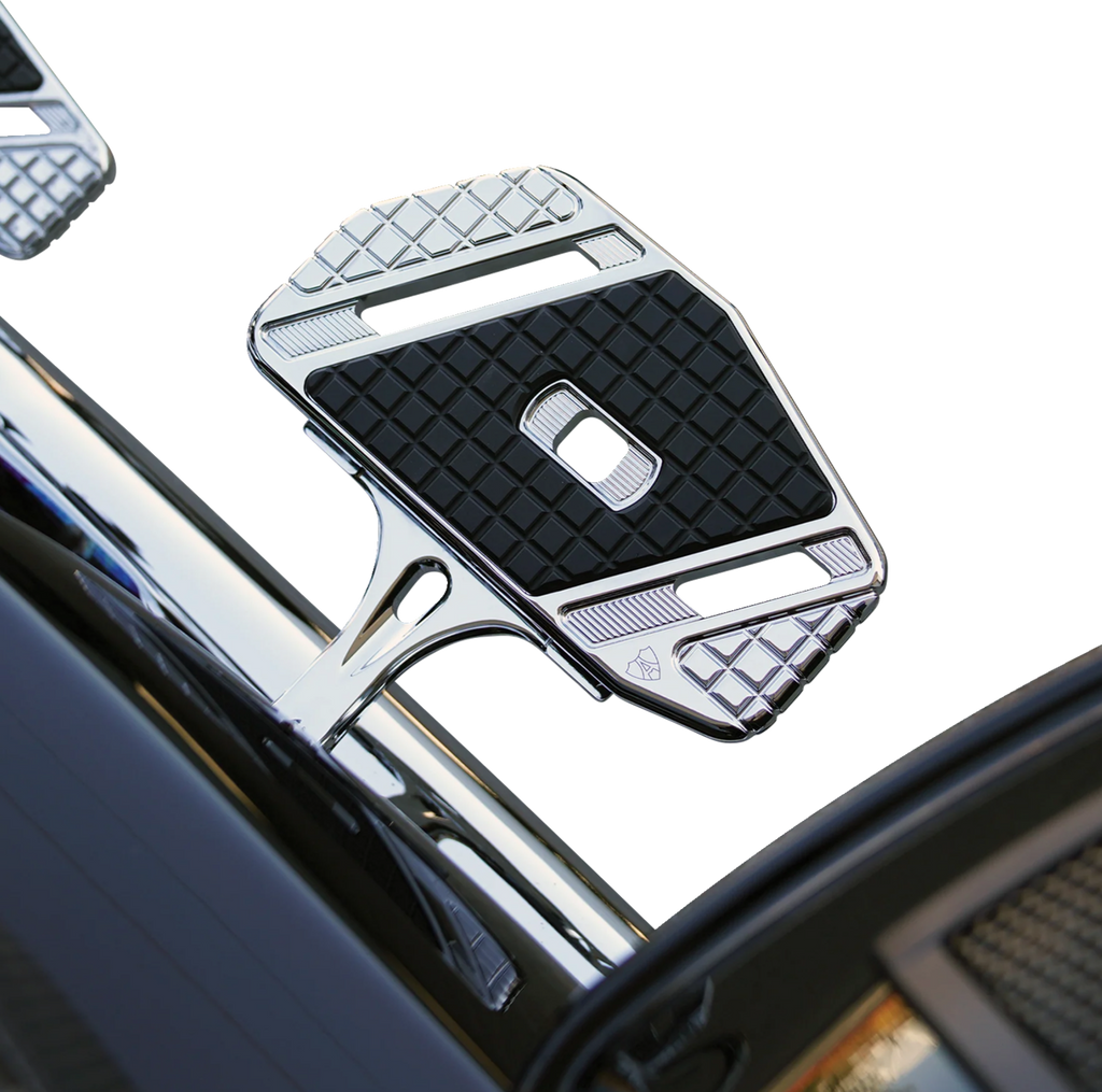 ARLEN NESS Forged Passenger Floorboard Mounts - Chrome 410-034