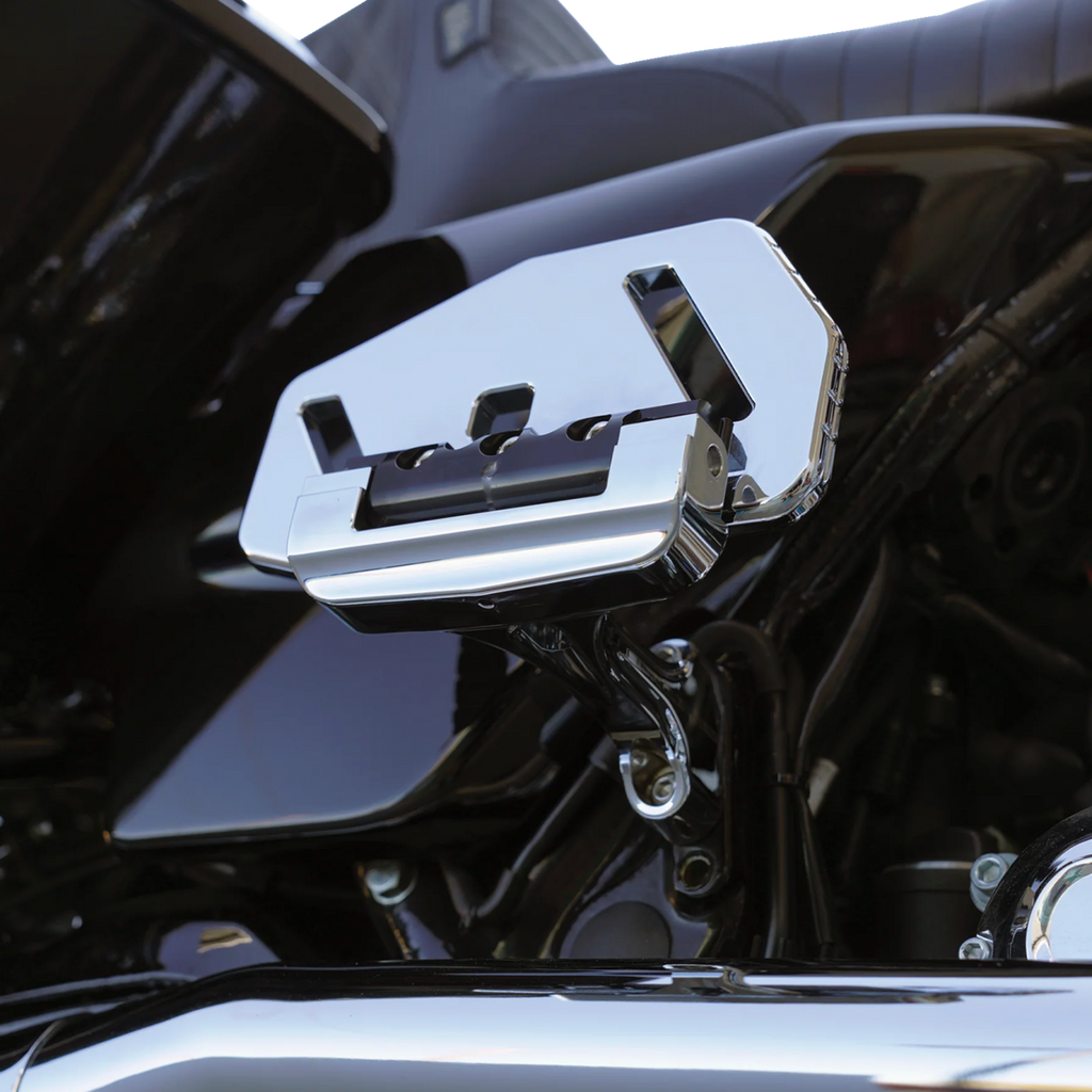 ARLEN NESS Forged Passenger Floorboard Mounts - Chrome 410-034