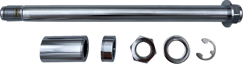 DRAG SPECIALTIES Axle Kit - Chrome W16-0365