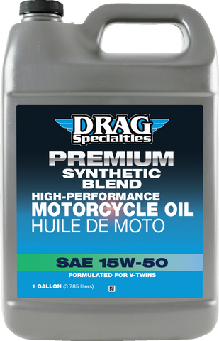 DRAG SPECIALTIES OIL Oil - 15W50 - 1 gallon 215908