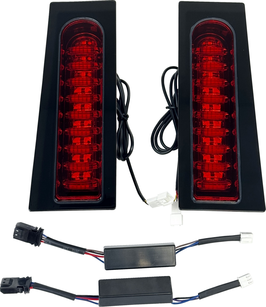 CUSTOM DYNAMICS ProBEAM? Auxiliary Fillerz? - Run/Brake/Turn - Red Lens - Gloss Black PB-FILL-23-RB
