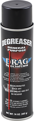 DRAG SPECIALTIES Degreaser - 14 oz. net wt. - Aerosol DAD241214
