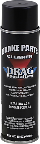 DRAG SPECIALTIES Brake Parts Cleaner - 15 oz. net wt. - Aerosol DABPC241215