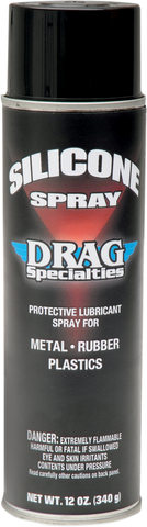 DRAG SPECIALTIES Silicone Spray - 12 oz. net wt. - Aerosol DASS241215