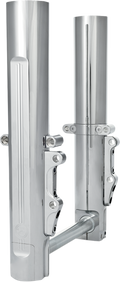PERFORMANCE MACHINE (PM) Fork Leg Kit - Chrome - Lower - Dual Disc - '14-'20 FL 0208-2096-CH