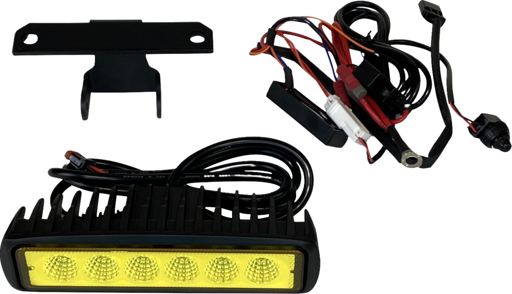 CUSTOM DYNAMICS LED Light Bar - Yellow - Road Glide RG-LB-Y-KIT