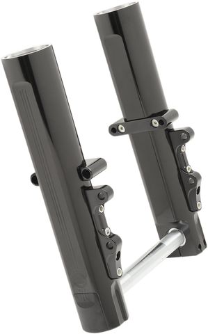 PERFORMANCE MACHINE (PM) Fork Leg Kit - Black - Lower - Dual Disc - '14-'20 FL 0208-2096-B