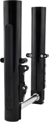 PERFORMANCE MACHINE (PM) Fork Leg Kit - Black - Lower - Single Disc - '14-'20 FL 0208-2097-B