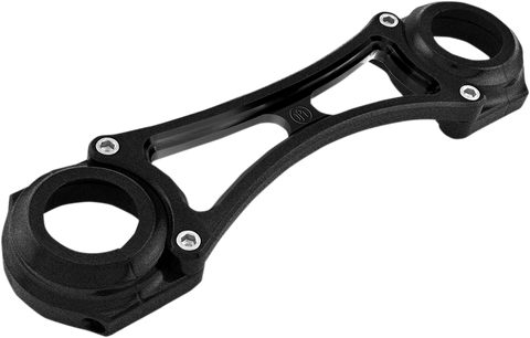 PERFORMANCE MACHINE (PM) Fork Brace - 49 mm - Black - '06-'17 FXD 0208-2124-SMB