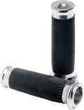 PERFORMANCE MACHINE (PM) Grips - Renthal Wrap - Chrome 0063-2007-CH