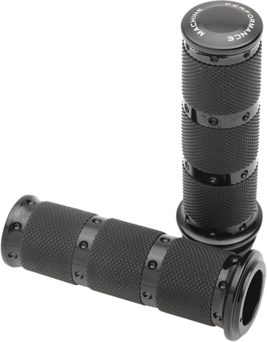 PERFORMANCE MACHINE (PM) Grips - XLS - TBW - Black 0063-2087-B