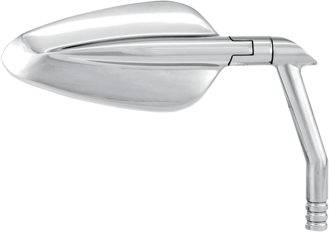 PERFORMANCE MACHINE (PM) Mirror - Vision - Arrow - Side View - Triangle - Chrome - Left/Right 0064-2023-CH