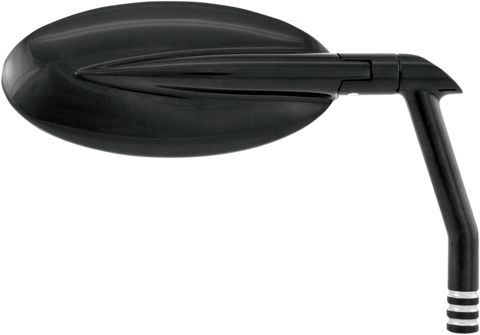 PERFORMANCE MACHINE (PM) Mirror - Vision - Side View - Oval - Black/Contrast Cut - Left/Right 0064-2029-BM