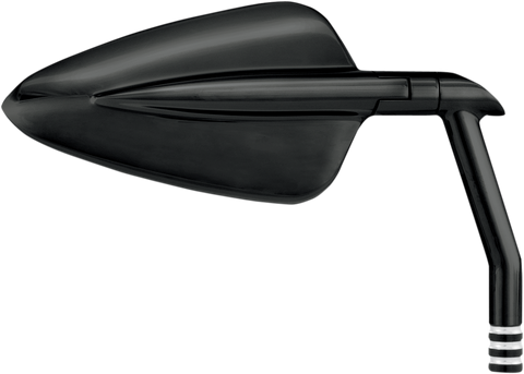 PERFORMANCE MACHINE (PM) Mirror - Vision - Arrow XL - Side View - Triangle - Black/Contrast Cut - Left/Right 0064-2032-BM