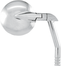 PERFORMANCE MACHINE (PM) Mirror - Vision - Side View - Round - Chrome - Left/Right 0064-2035-CH