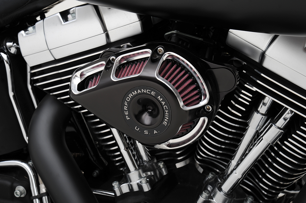 PERFORMANCE MACHINE (PM) Jet Air Cleaner Kit - Contrast Cut* 0206-2112-BM