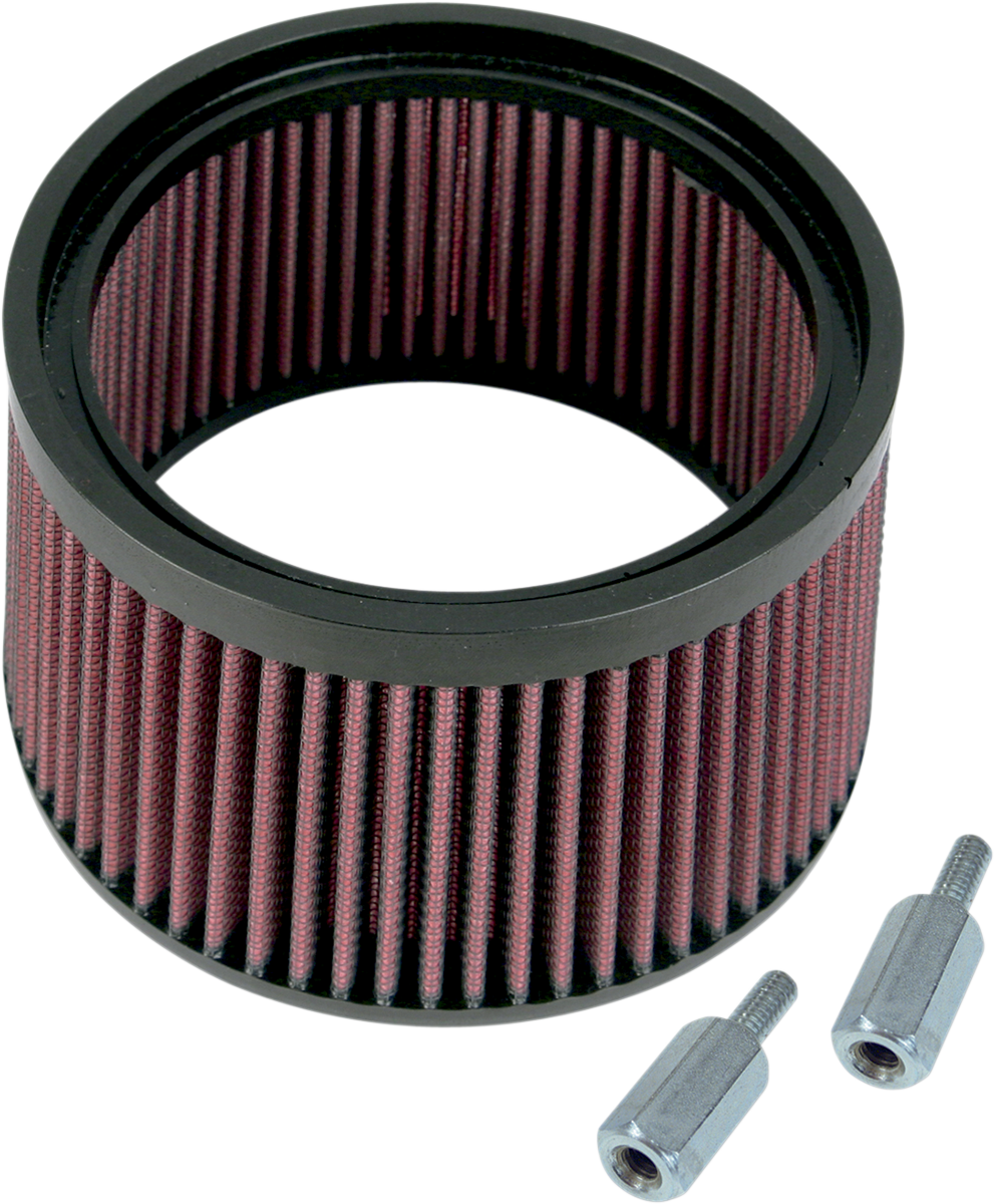 S&S CYCLE Stealth Hi-Flo Air Filter Kit 170-0127