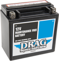 DRAG SPECIALTIES AGM Battery - YTX14LBS DTX14L-BS