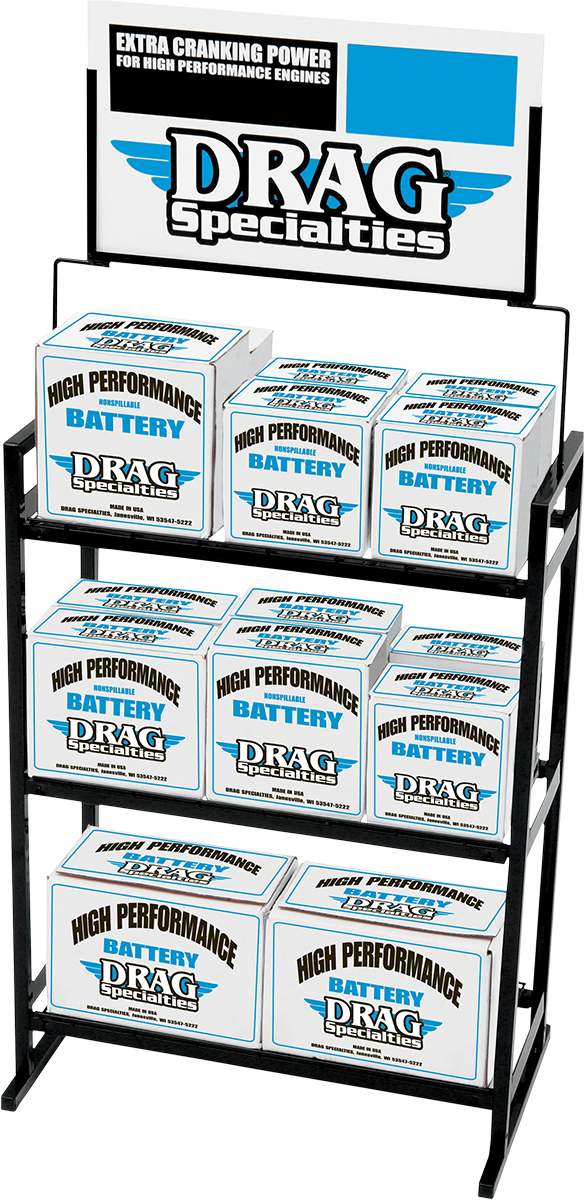 DRAG SPECIALTIES Battery Display 60052