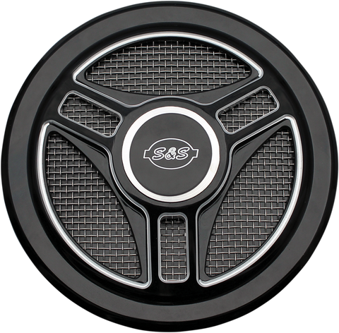 S&S CYCLE Triple-Spoke Air Cleaner Cover 170-0210