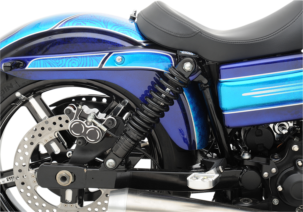 DRAG SPECIALTIES SHOCKS Premium Ride-Height Adjustable Shocks - Black - Standard - 11" C16-0155AB