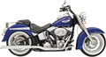 BASSANI XHAUST Tru Dual Exhaust - '86-'06 Softail SFT-211