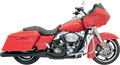 BASSANI XHAUST B4 2:1 Exhaust - Black - Megaphone FLH-747B