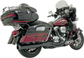 BASSANI XHAUST B4 2:1 Exhaust - Black - Straight Can FLH-757B