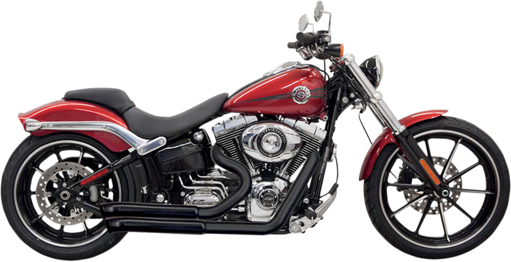 BASSANI XHAUST Pro Street Exhaust - Black 1S33DB