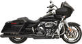 BASSANI XHAUST B4 2:1 Exhaust - Black - Megaphone 1F51RB