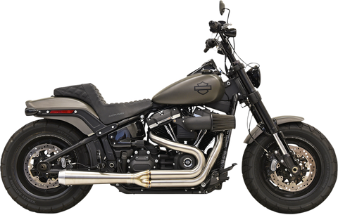 BASSANI XHAUST 2:1 Exhaust - Stainless Steel 1S72SS