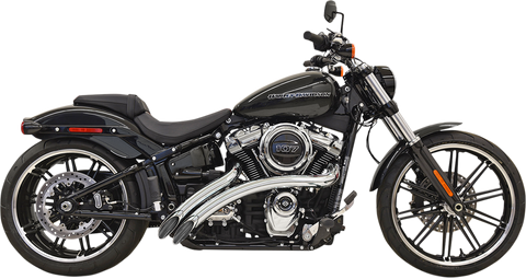 BASSANI XHAUST Radial Sweeper Exhaust - Chrome 1S21F