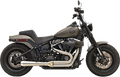 BASSANI XHAUST 2-into-1 Road Rage Exhaust System - Stainless Steel 1S92SS