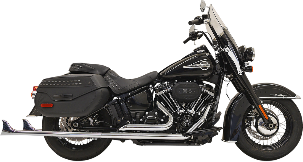 BASSANI XHAUST Fishtail Exhaust without Baffle - 36" 1S76E-36