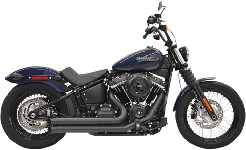 BASSANI XHAUST Pro Street Exhaust - Black 1S35DB