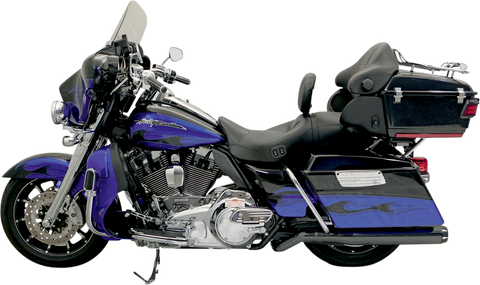 BASSANI XHAUST B1 Pseudo Muffler - Black - FL '09 - '20 1F59RB