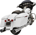 BASSANI XHAUST DNT Straight Can Mufflers for FL - Chrome 1F72DNT6
