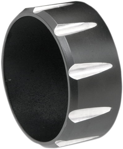 BASSANI XHAUST 3" Endcap - Black - Fluted BE30T