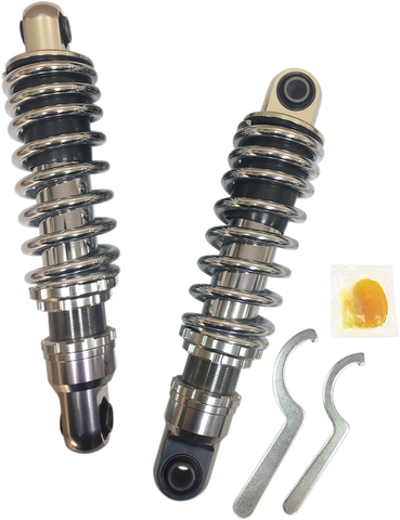 DRAG SPECIALTIES SHOCKS Premium Shock - Chrome - 10.5" - '91-'17 FXD C16-0148
