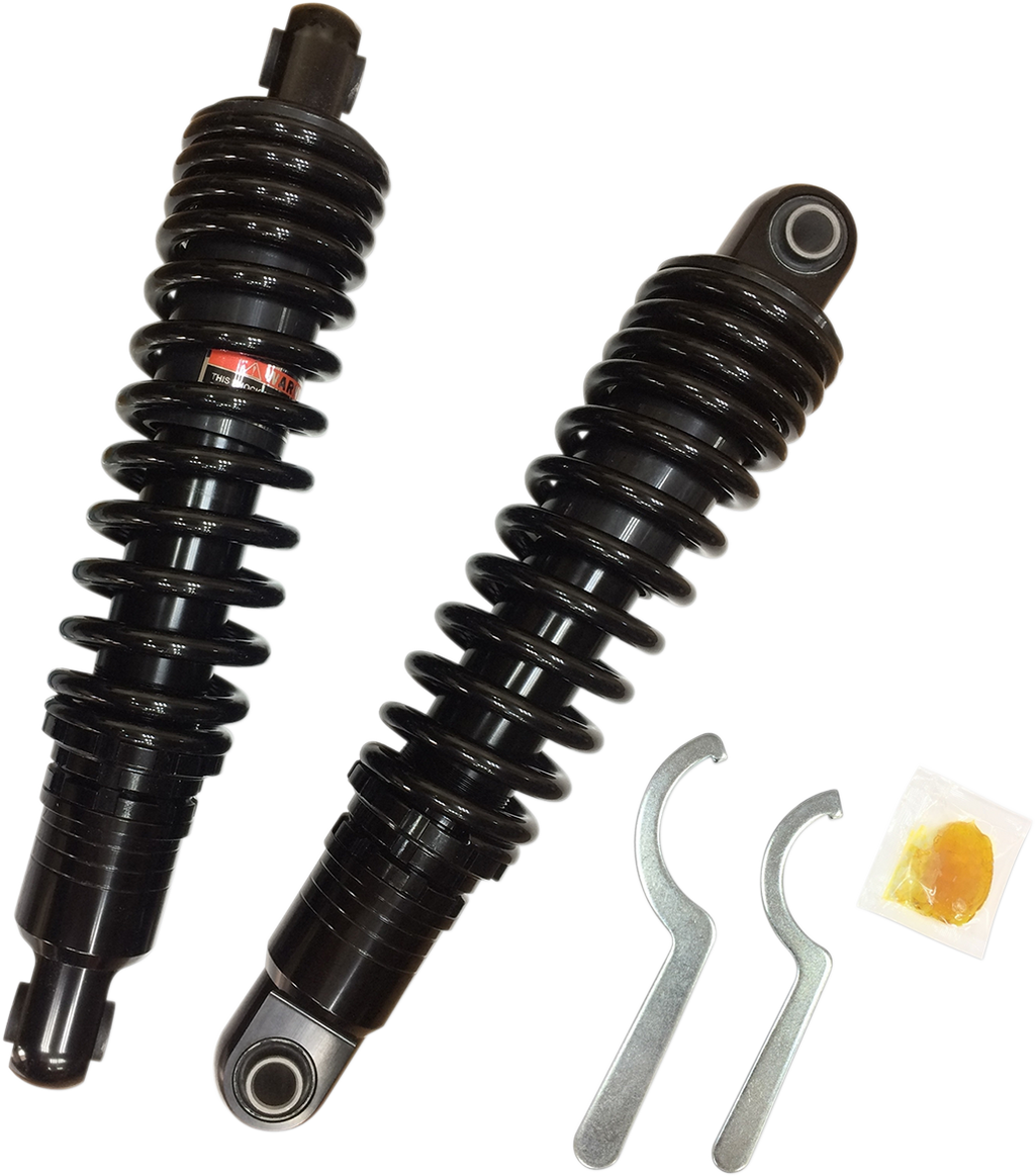 DRAG SPECIALTIES SHOCKS Premium Ride-Height Adjustable Shocks - Black - Heavy Duty - 13" C16-0154HB