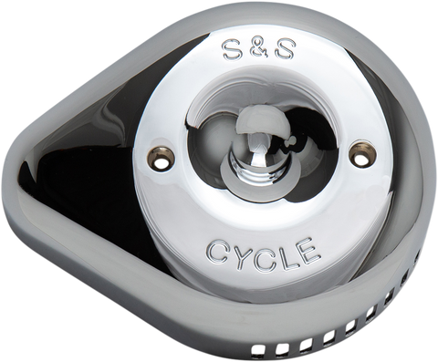 S&S CYCLE Slasher Air Cleaner Cover - Chrome 170-0532