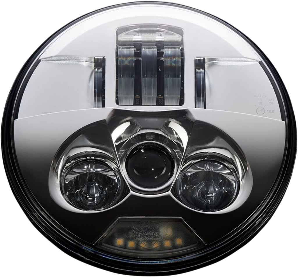 CUSTOM DYNAMICS ProBEAM LED Headlamp 7" - Chrome PB-7-C