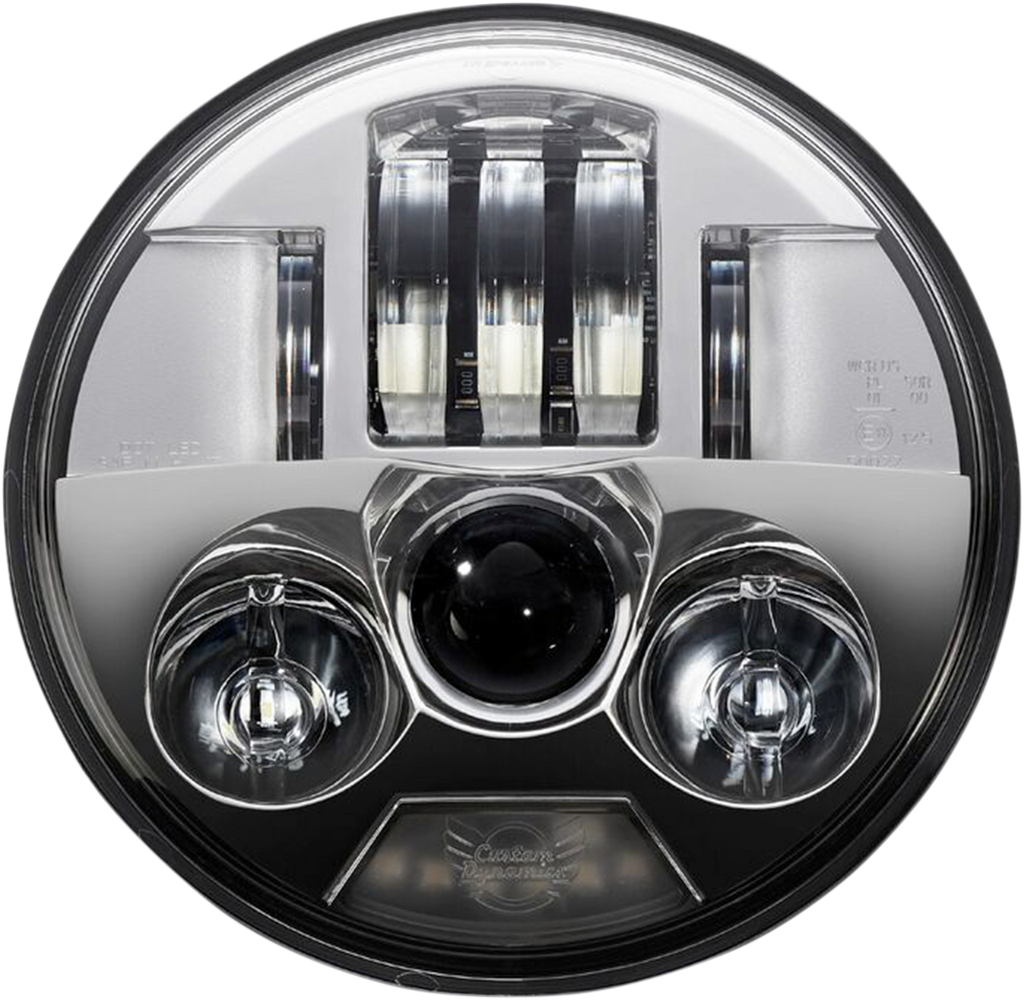 CUSTOM DYNAMICS ProBEAM LED Headlamp 5.75" - Chrome PB-575-C