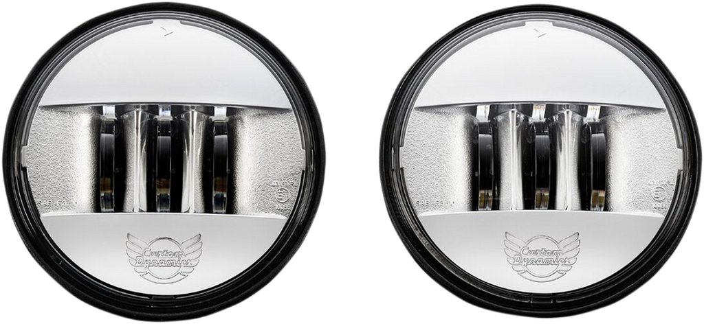 CUSTOM DYNAMICS ProBEAM? Passing Lamps Chrome PB-45-C