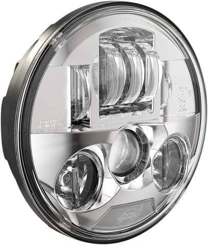 CUSTOM DYNAMICS 7" Probeam? LED Headlamp - Indian - Chrome PB-7-IND-C