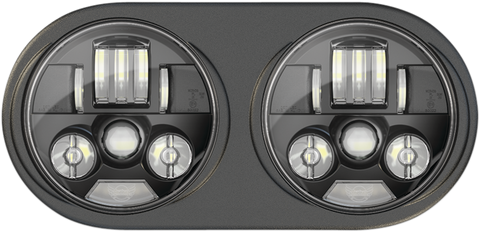 CUSTOM DYNAMICS ProBeam? LED Headlamps - FLTR - Black PB-RG13-B